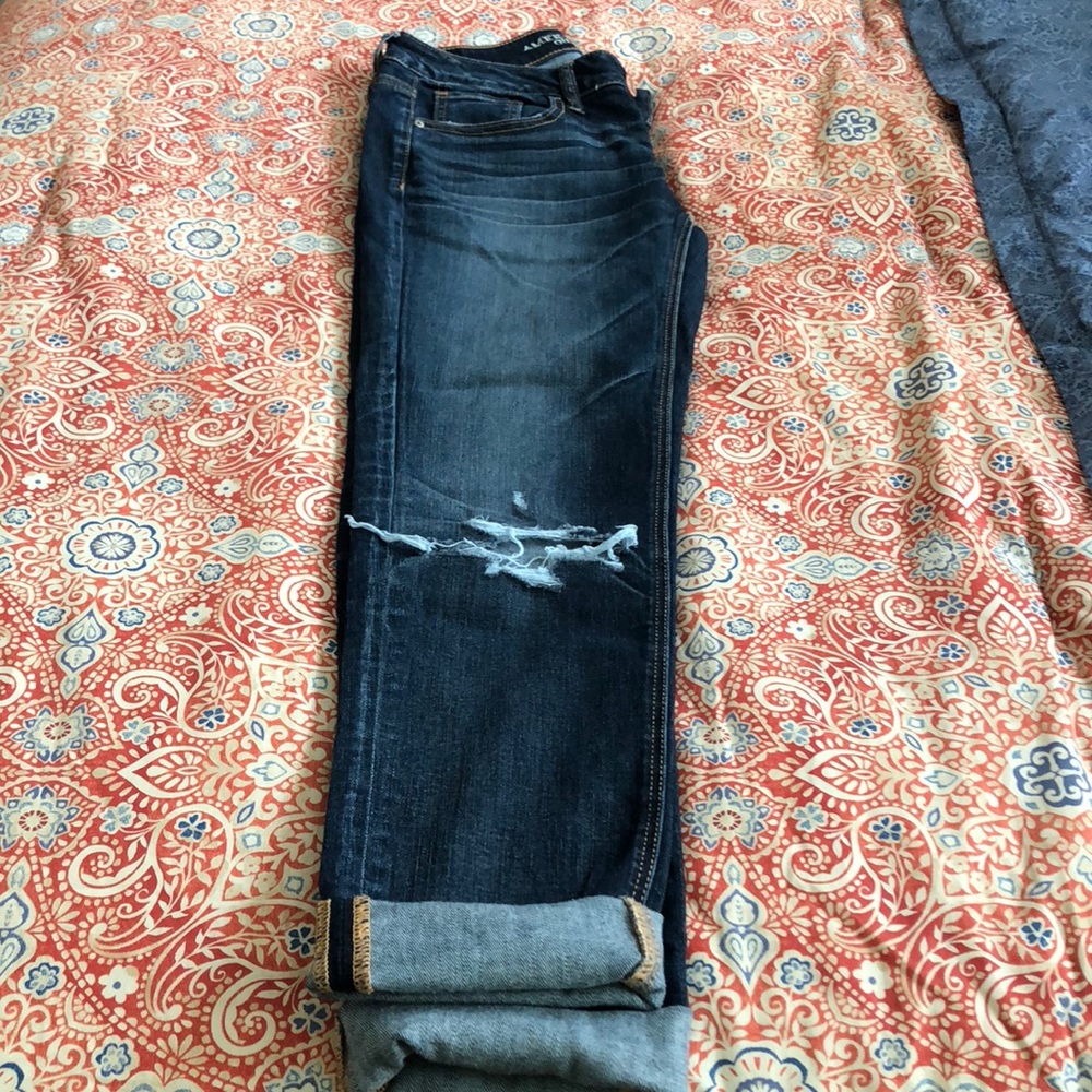 American Eagle super stretch mom jeans